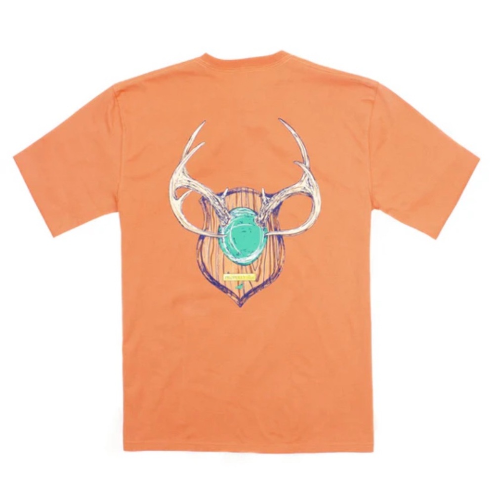 NWT Properly Tied - Short Sleeve Signature Tee - Boys size 5 - Mango (orange)